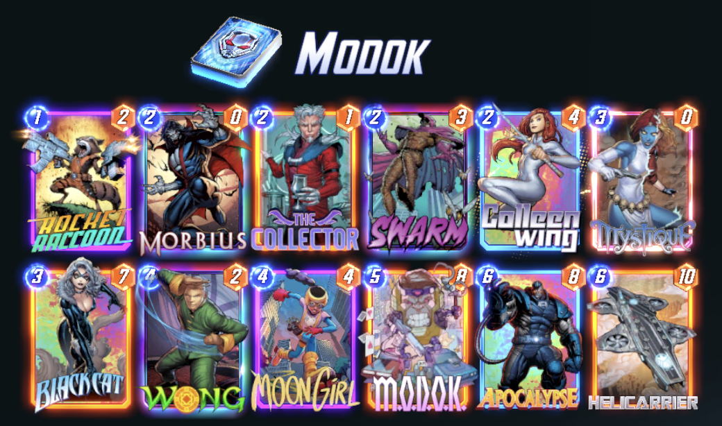My Marvel Snap MODOK deck